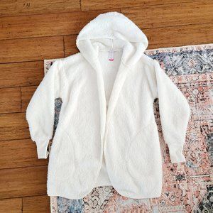 No Boundaries Size S Fluffy Cardigan Hoodie